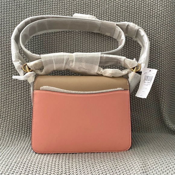 Coach Beat Shoulder Bag Colorblock with Rivets NWT - Picture 4 of 11